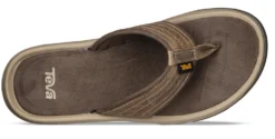 Slipper Teva Men Langdon Flip Walnut -Teva 1015151 M LangdonFlip WAL 6