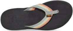 Teva Women Voya Flip Antiguous Grey Multi -Teva 1019040 agmt 5