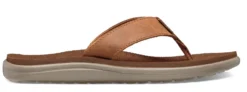 Teva Women Voya Flip Leather Chipmunk
