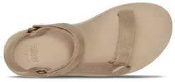 Teva Women Flatform Universal Leather Metallic Champagne -Teva 1118943 MTC 4