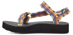 Teva Women Midform Fray Frazier Black Multi -Teva 1118954 FBML 3