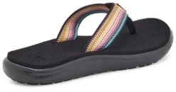 Teva Women Voya Flip Antiguous Black Multi -Teva 281019040 ABML2928429