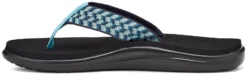 Teva Women Voya Flip Paint Tracks Blue -Teva 281019040 PTSB2928329
