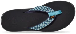 Teva Women Voya Flip Paint Tracks Blue -Teva 281019040 PTSB2928529
