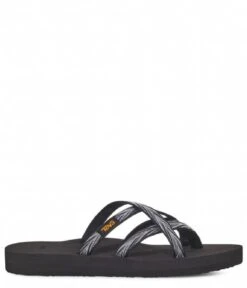 Teva W Olowahu Palms Black White